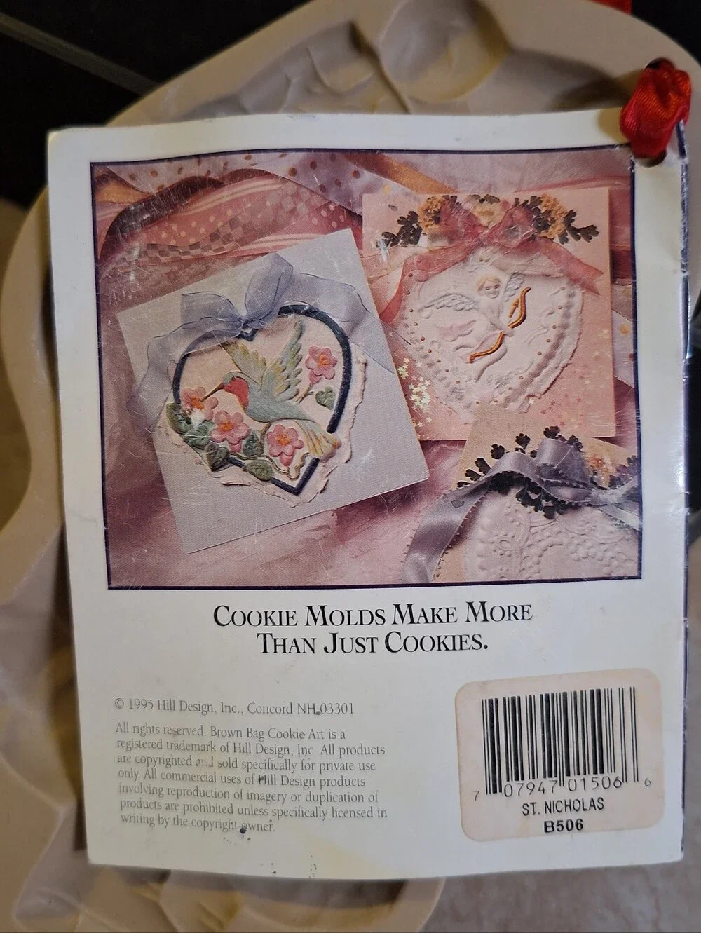 Brown Bag Cookie Art Cookie And Craft Mold 1995 St. Nicholas B506 Recipe Book 7